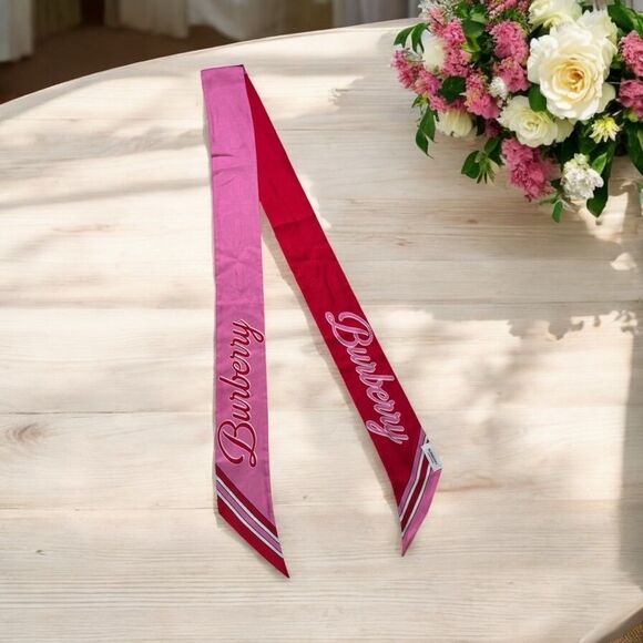 Burberry Silk Scarf - Picture 1 of 3